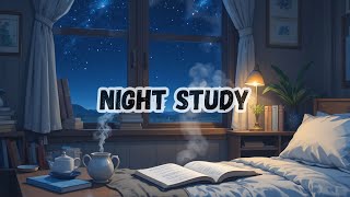 Late Night Study Music with Soft Piano | 2 Hour Calm Ambient
