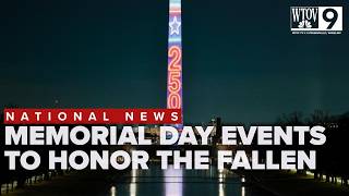 Memorial Day events set to honor fallen service members ahead of holiday
