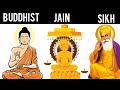 Buddhism jainism  sikhism comparison  interesting facts by affan 