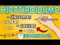 HIPOTIROIDISMO | TODO lo que DEBES SABER: Síntomas y Signos, Causas, Diagnóstico,Tratamiento⚡RESUMEN
