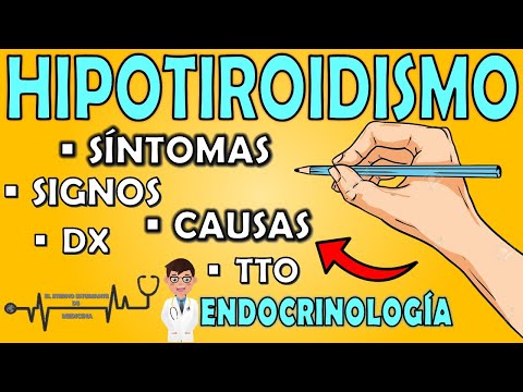 Vídeo: Hipotiroidismo En Mujeres: Causas, Síntomas Y Tratamiento