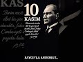 Saygıyla anıyoruz #atatürk #10kasım #türkiye #saygıyla #shorts