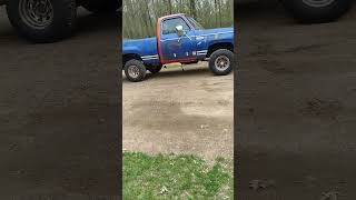 1980 W150 Dodge Powerwagon; testing it by spring cleaning 1980 W150 Dodge Powerwagon; testing it by spring cleaning