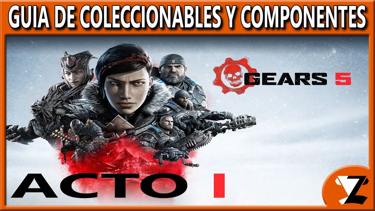 Gears 5: ACTO I - Todos los Coleccionables y Componentes para Mejorar de Jack