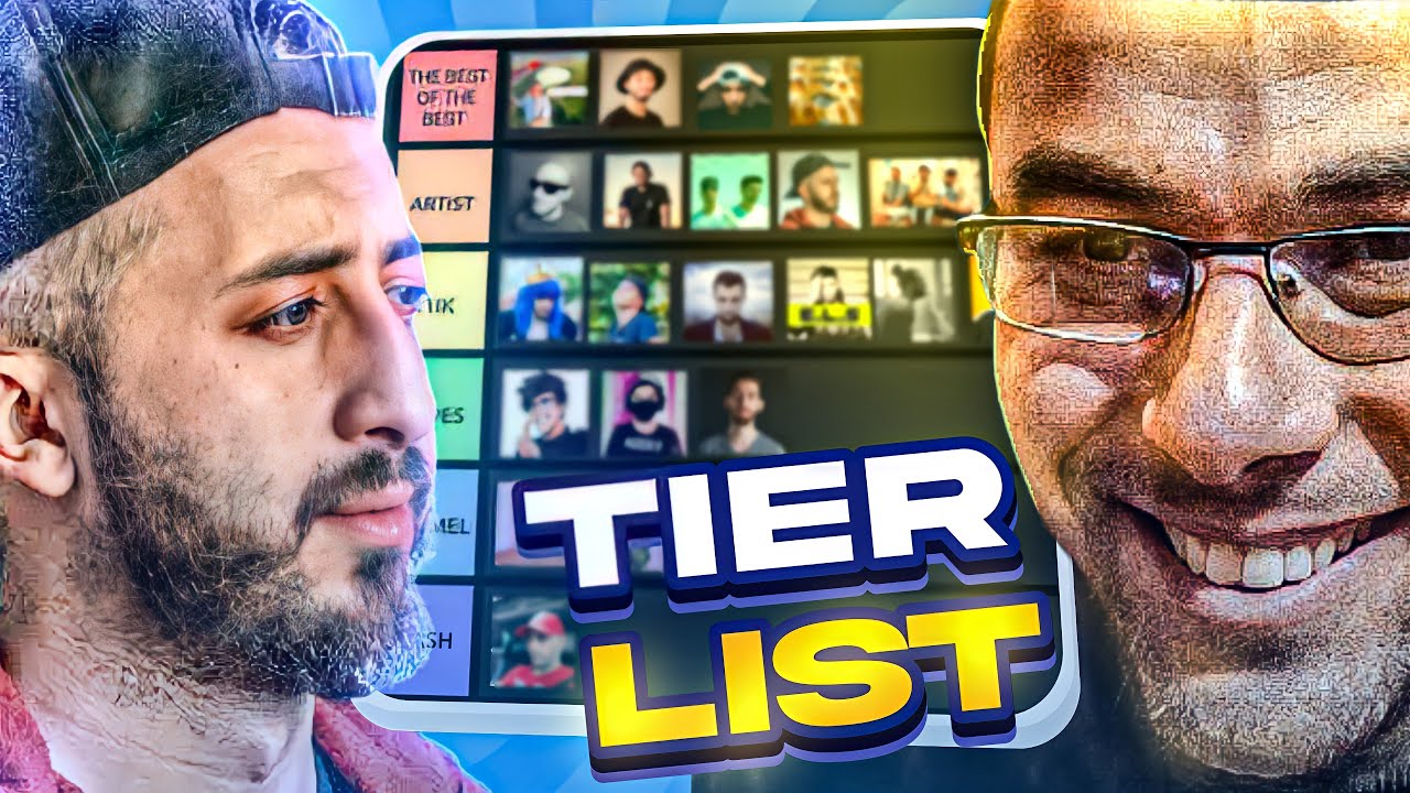 ALGERIAN YOUTUBERS TIER LIST - Part1