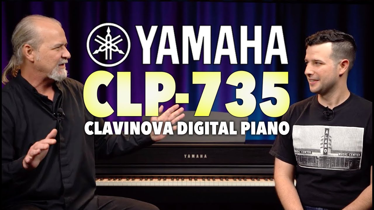 video Yamaha Clavinova CLP 735 Review