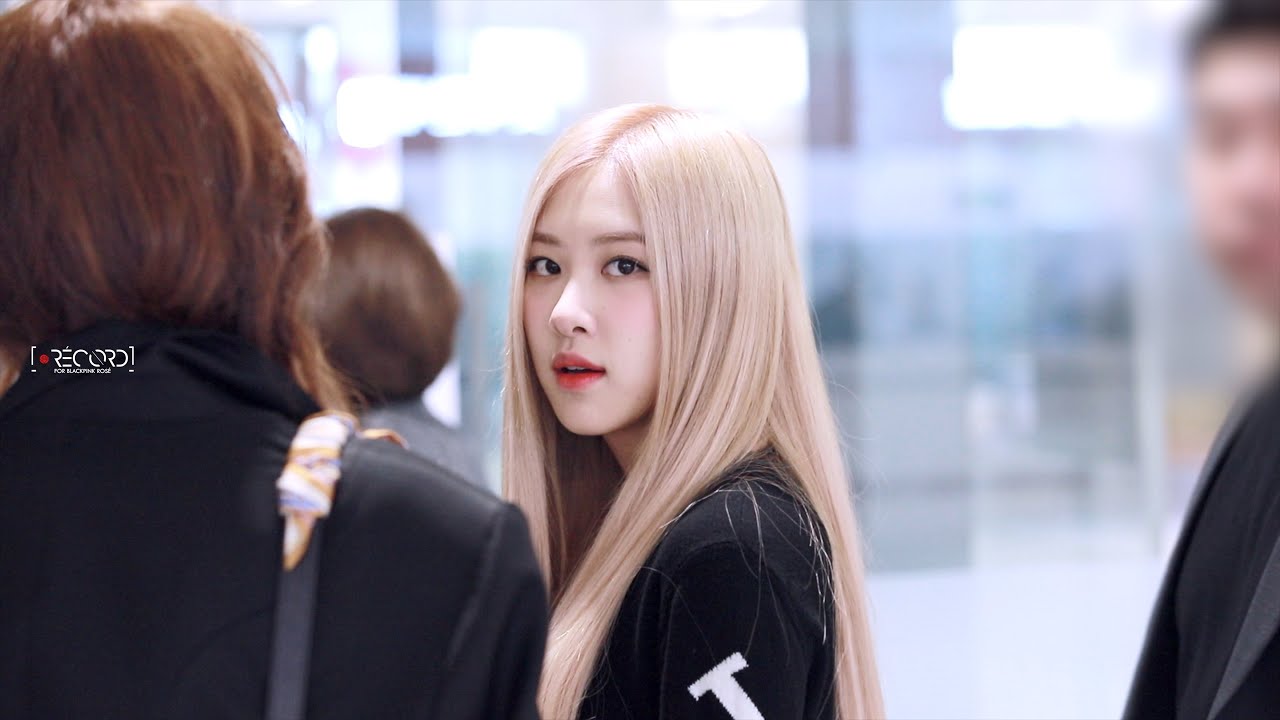 191107 BLACKPINK ROSÉ 로제 Valentino 발렌티노 Haute Couture 2019 Beijing 오트쿠튀르 & 출국 Departure 직캠