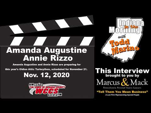 Indiana in the Morning Interview: Amanda Augustine and Annie Rizzo (11-13-20)