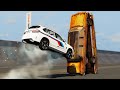 Epic Car Jumps & Crashes #55 - BeamNG Drive | CRASHdriven
