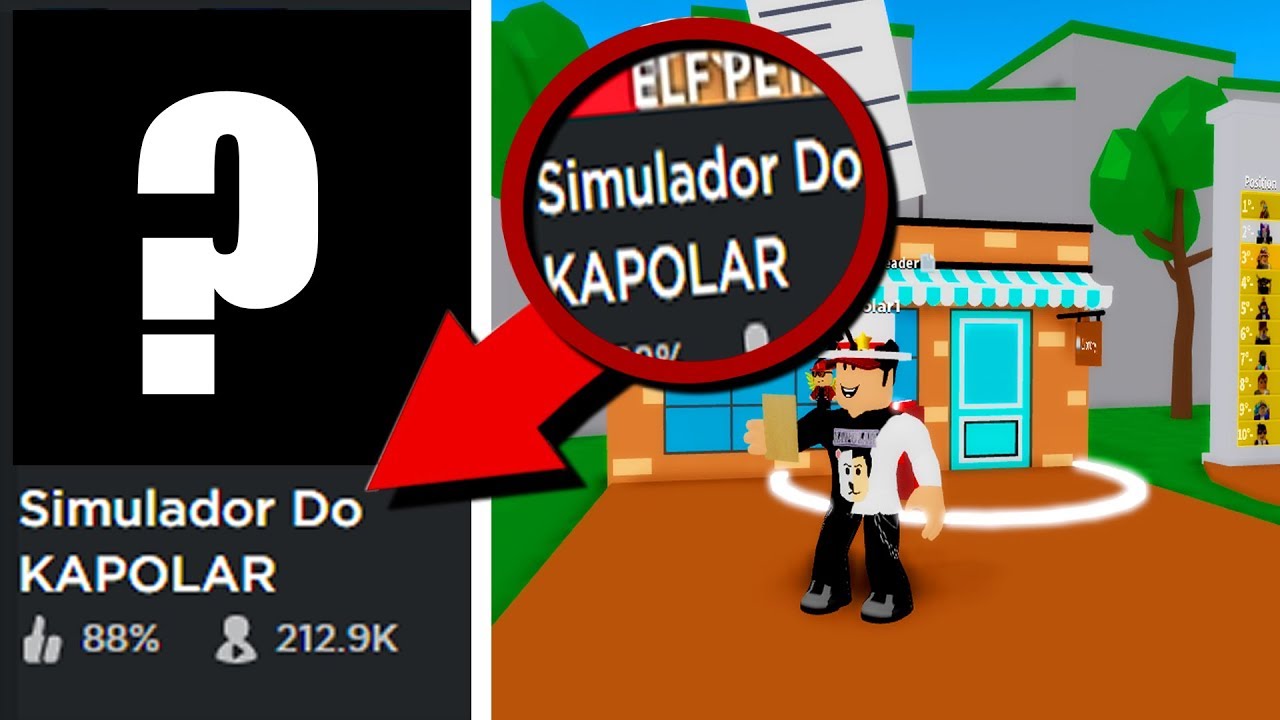 Meu Simulador No Roblox Youtube - the kapolar roblox