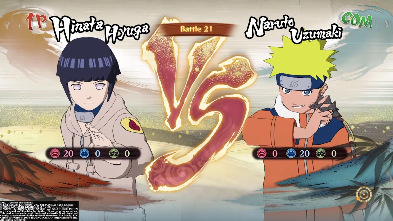 Naruto Shippuden Ultimate Ninja Storm 4: PTS Hinata vs PTS Naruto