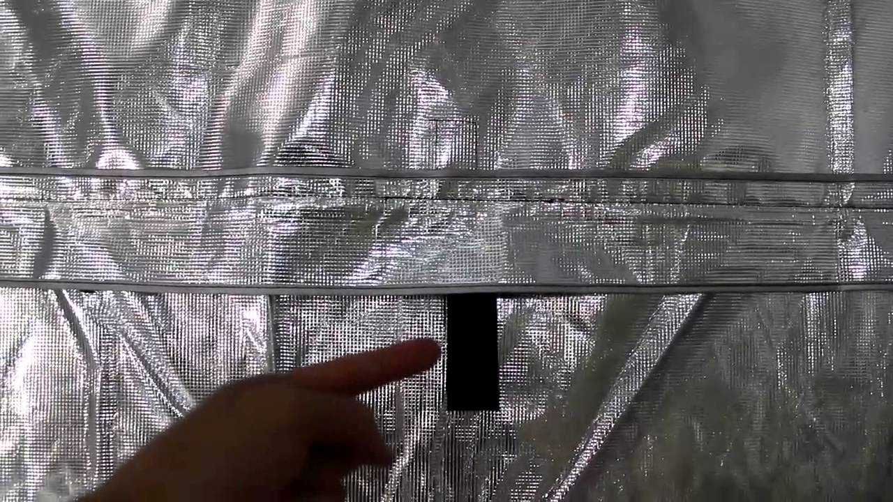 Gorilla Grow Tent Review - Shoddy Velcro Tab Placement
