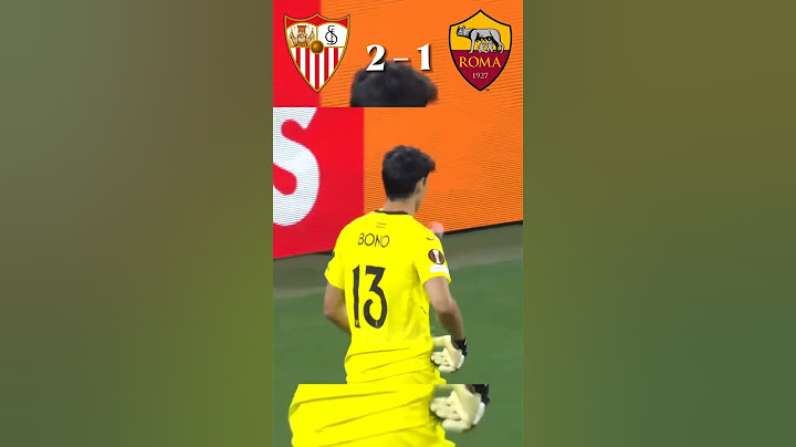 Sevilla vs Roma Penalties 🔥 UEL Final 2023