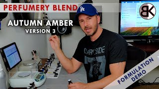 Perfume Formulation - Autumn Amber (Version 3)