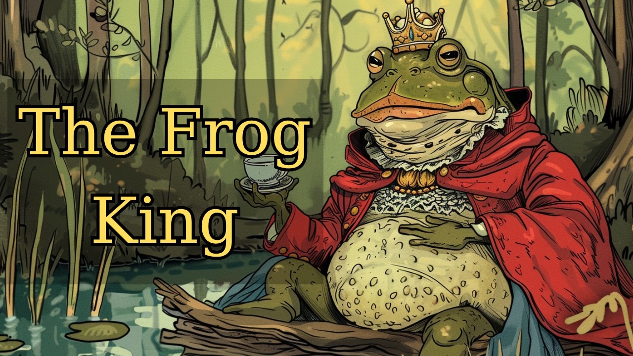 The Frog King - Grimm's Fairy Tale | Calm Bedtime Stories for Grown Ups | Full Narration