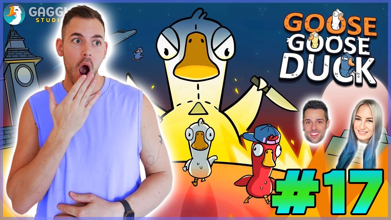 PÁRBAJ A CSATORNÁBAN 😂 | Goose Goose Duck 🦆 #17