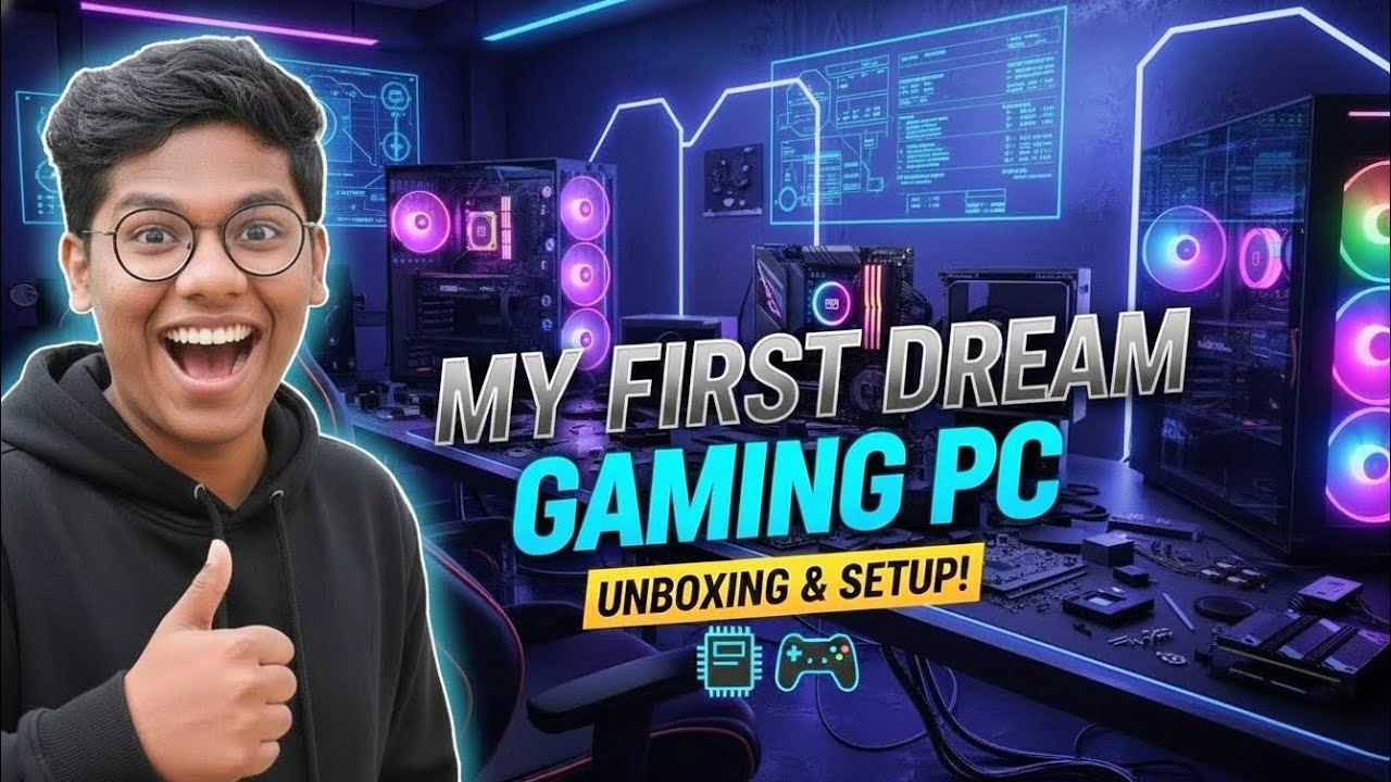 My First Dream Gaming Pc Build FINALLY!! 🥹🥹 - YouTube