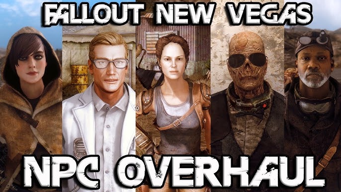 Fallout: New Vegas Remastered 2019 Mod - Drag's NPC and Faction Overhauls  Preview 4K 