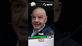 Infantino Confirms 2027 FIFA Presidency Bid #shorts