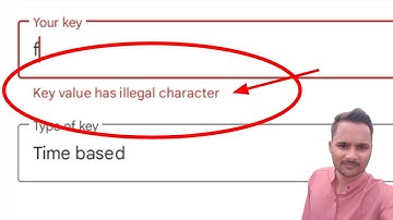 Fix Google Authenticator key Value has illegal character Problem Solve
