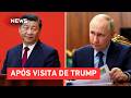 Putin vai à China para reforçar aliança com Xi Jinping