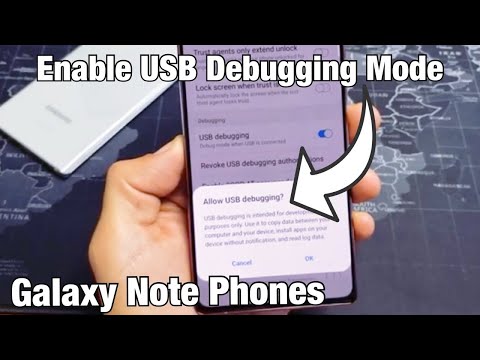 All Galaxy Notes: How to Enable USB Debugging Mode in Developer Options