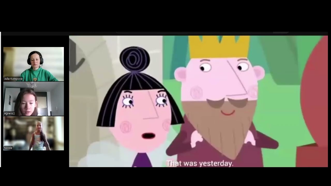 English Speaking Club, Agnes, Nicole - Ben and Holly's Little Kingdom - Mr. Elf takes a Holiday