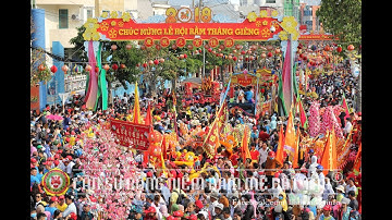 Lễ Hội Chùa Bà Bình Dương - Diễu Hành Rước Kiệu  (Cộ Bà) Tết Nguyên Tiêu Mậu Tuất 2018