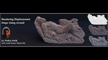 Rendering Displacement Maps Using Arnold