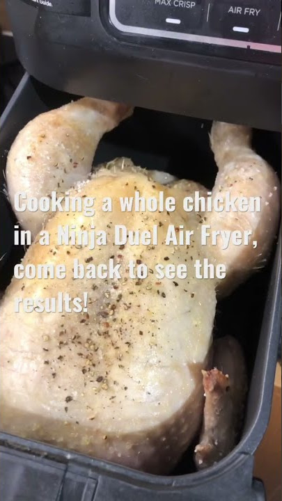 Air fryer  Chicken tenders & fries (Ninja® Foodi® 2-Basket Air Fryer) 