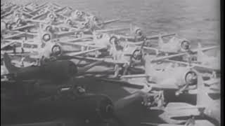 US Navy SBD Dauntless launching