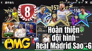 FC MOBILE NHẬT BẢN | ĐẬP THẺ JUDE BELLINGHAM +8 | NÂNG CẤP ĐH REAL MADRID SAO +6. RUBEN DIAS, MBAPPE