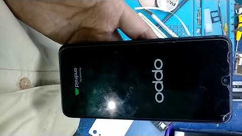 Oppo F5, F7,F9 Pro,F11,F17  Hang on logo how to repair 100% Tested