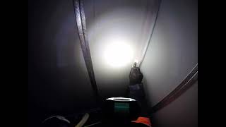 Rope Access Fire ventilation shaft caulking