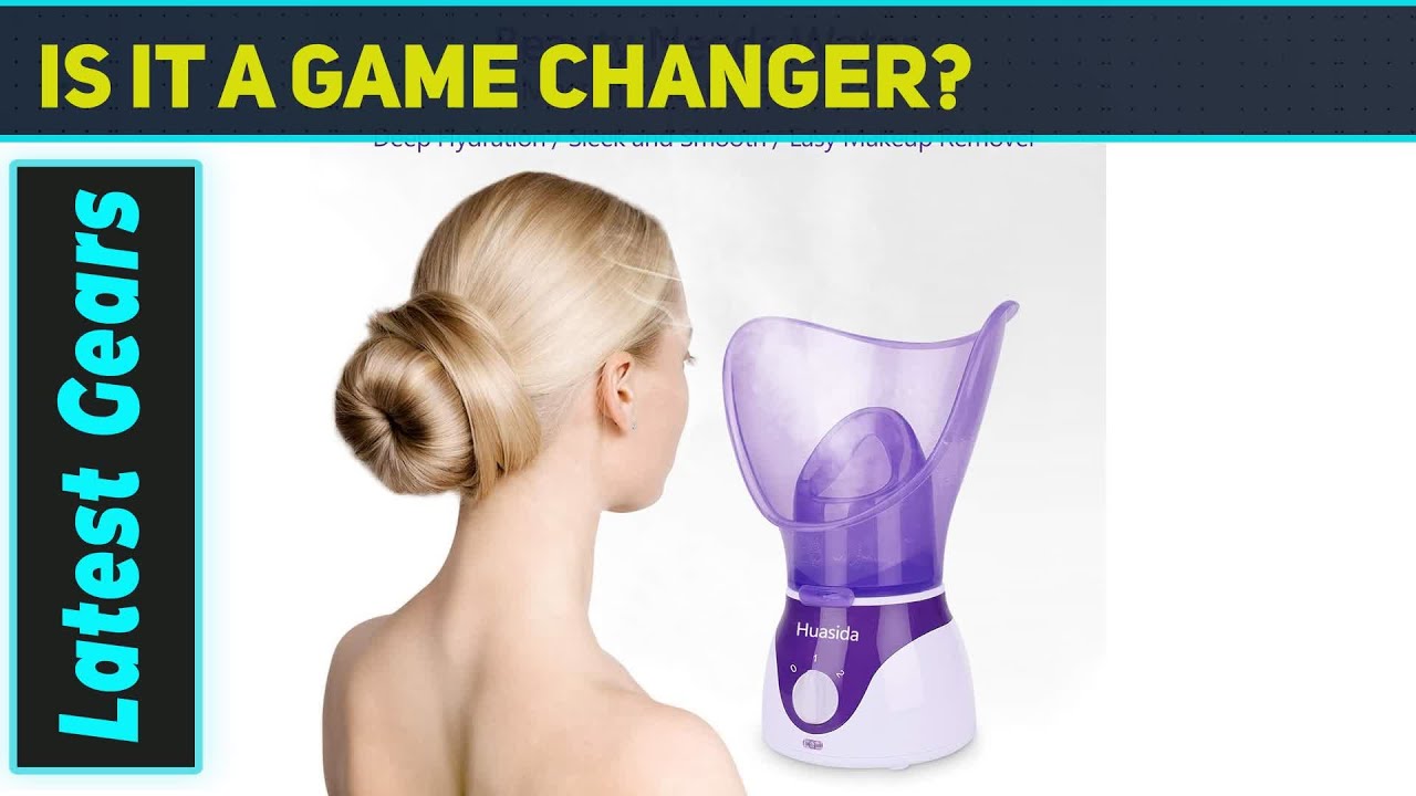 Facial Steamer Personal Steam Inhaler – Best Hot Mist Beauty Sauna for Deep Hydration