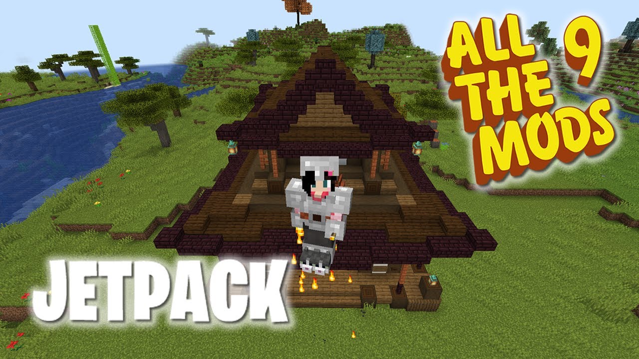 MINECRAFT MODS - All The Mods 9 - Parte 5 - Jetpack!
