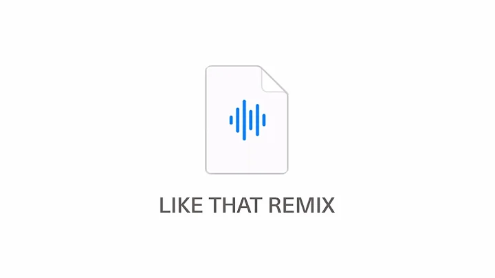 LIKE THAT REMIX | YE | FUTURE | METRO BOOMIN