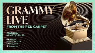 Grammy Live From The Red Carpet Airs Sunday Feb 1 Red Carpet Interviews & Grammy Fashion Highlights