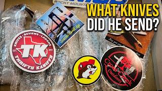 John Sent Me A Box of Knives! You Won't Believe What's Inside!