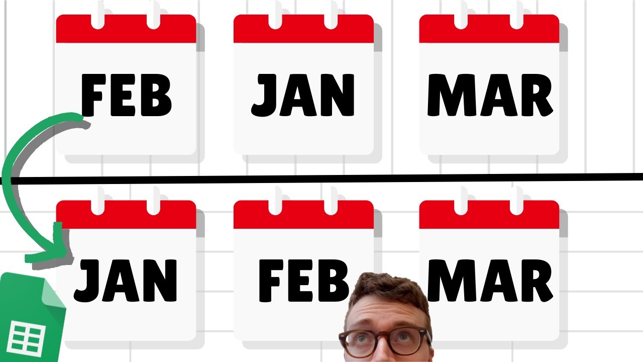 Sort and Filter Data by Month in Google Sheets - YouTube