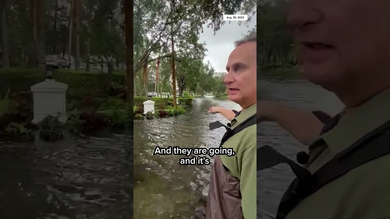 Inside Hurricane Idalia's flood waters