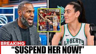 ''SUSPEND HER! LeBron James LOSES IT After Breanna Stewart's Caitlin Clark Comments