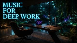 Deep Work Music | Enchanted Forest Ambience - Distraction-Free Focus Beats for Study & Concentration