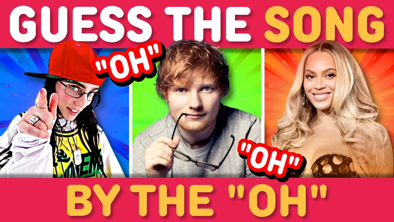 GUESS THE SONG BY THE 
