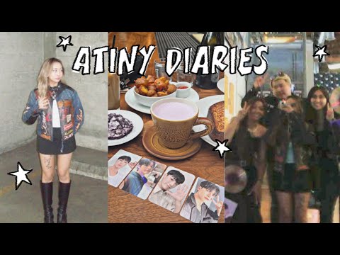ATINY DIARIES 📹🌶️ ateez comeback, hello82 signed album, outlaw album unboxing #ateez #에이티즈 #bouncy