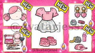 NEW!✨😱UNLOCK CUTE PİNK OUTFITS COLLECTION SUPER SECRETS IN AVATAR WORLD💎🛍️PAZU