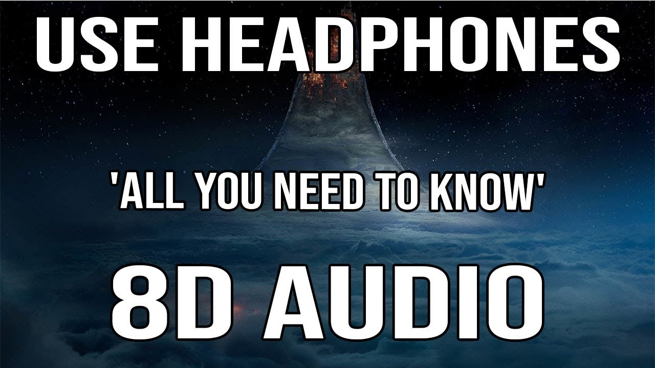 Gryffin & Slander - All You Need to Know | 8D Audio