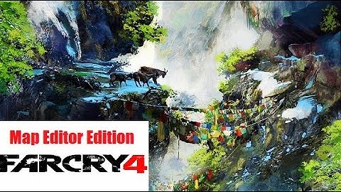 FarCry 4 - Map Editor Fun (pt 1), hunting, lots of enemies