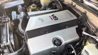 2006 Toyota Landcruiser 4WD Cold start engine running video #3113