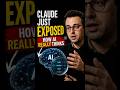 Claude just exposed how ai really thinks #ai #artificialintelligence #aicompliance